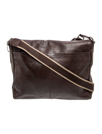 Coach Leather Messenger Bag