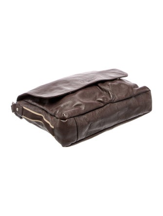 Coach Leather Messenger Bag