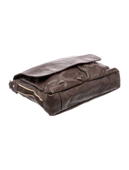 Coach Leather Messenger Bag