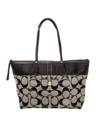 Coach Monogram Tote