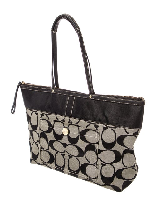 Coach Monogram Tote