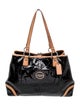 Coach Patent Leather Top Handle Bag