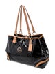 Coach Patent Leather Top Handle Bag