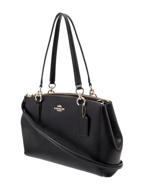 Coach Leather Top Handle Bag