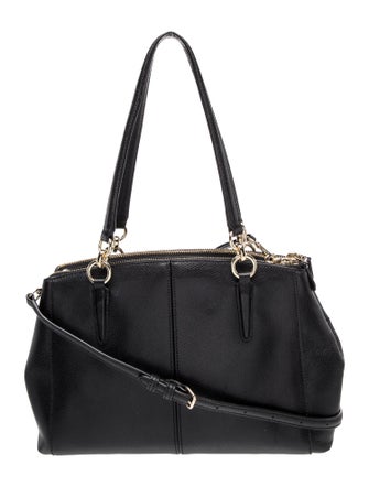 Coach Leather Top Handle Bag