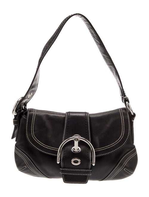 Coach Leather Top Handle Bag