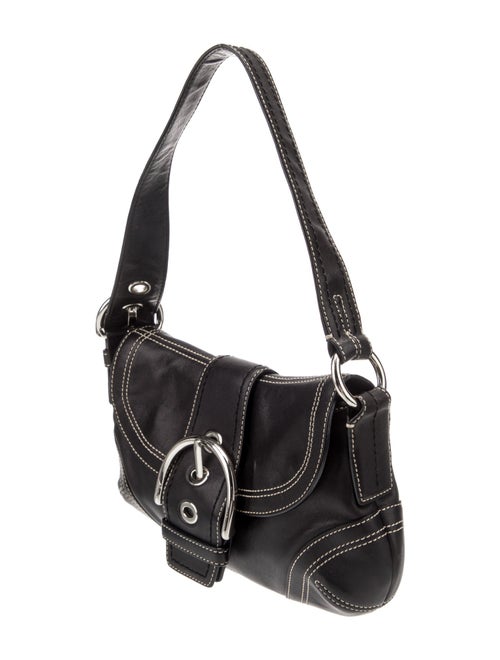 Coach Leather Top Handle Bag