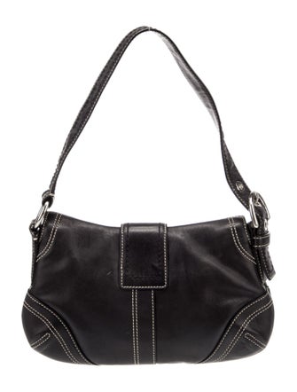 Coach Leather Top Handle Bag