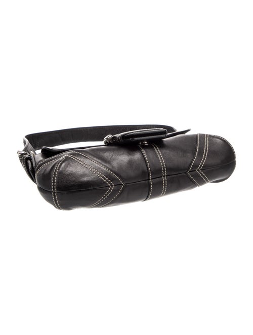 Coach Leather Top Handle Bag