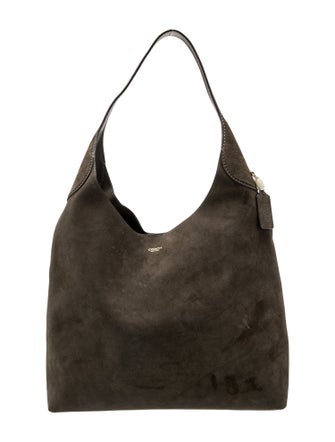 Coach Suede Shoulder Bag