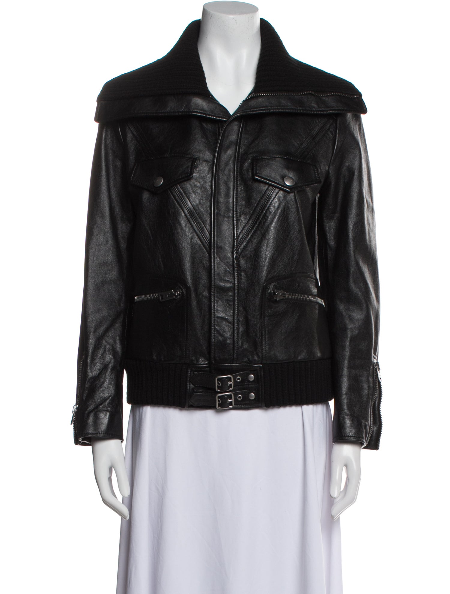Coach Leather Biker Jacket