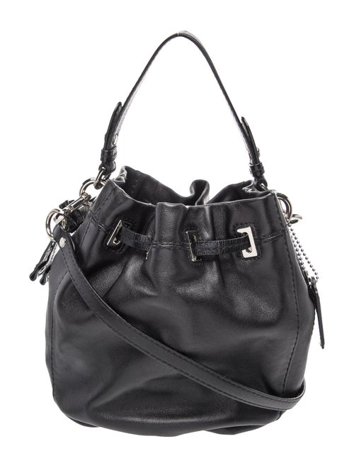 Coach Leather Bucket Bag