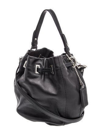 Coach Leather Bucket Bag