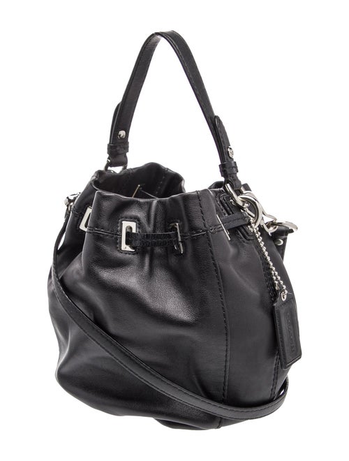Coach Leather Bucket Bag