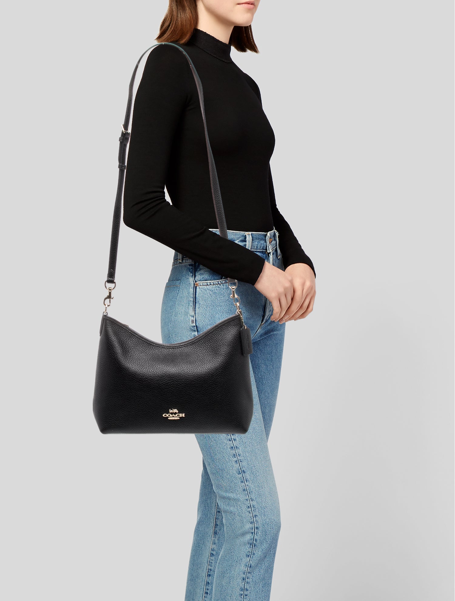 Coach Leather Shoulder Bag