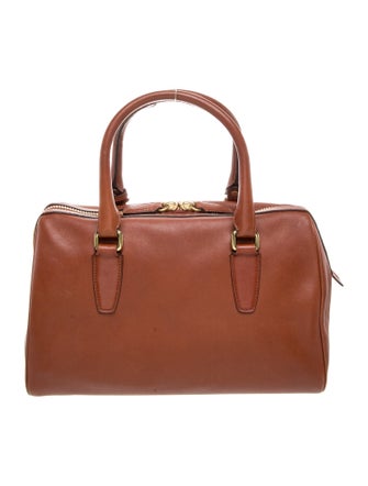 Coach Leather Top Handle Bag