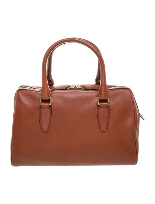 Coach Leather Top Handle Bag