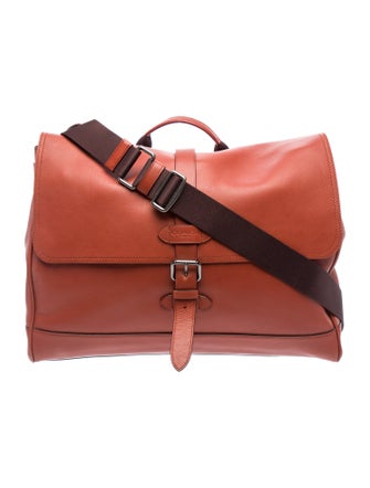 Coach Leather Messenger Bag