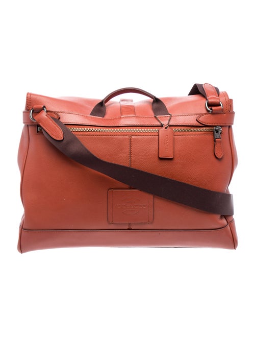 Coach Leather Messenger Bag
