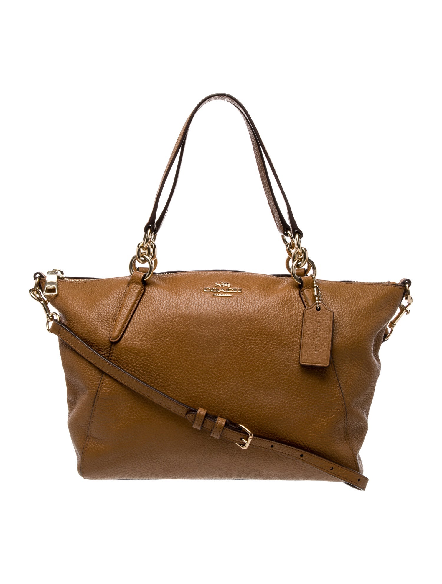 Coach Leather Shoulder Bag