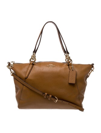 Coach Leather Shoulder Bag
