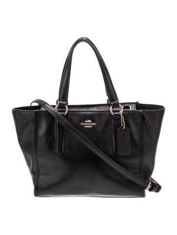 Coach Handle Bags Leather Top Bag