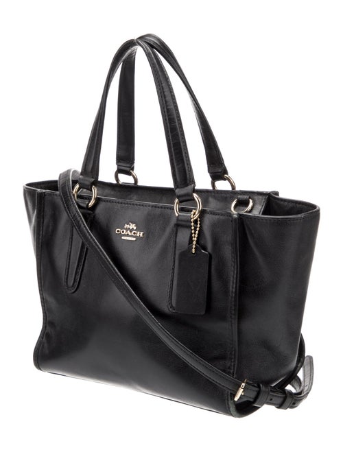Coach Leather Top Handle Bag