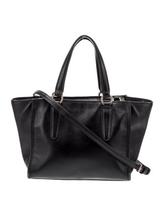 Coach Leather Top Handle Bag