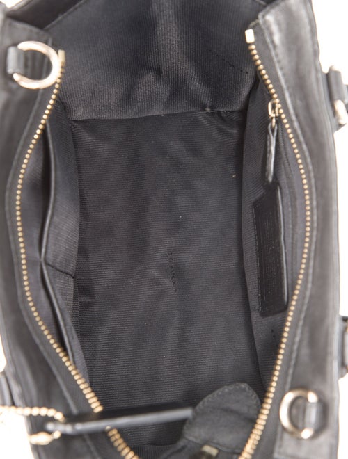 Coach Leather Top Handle Bag