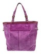 Coach Suede Top Handle Bag
