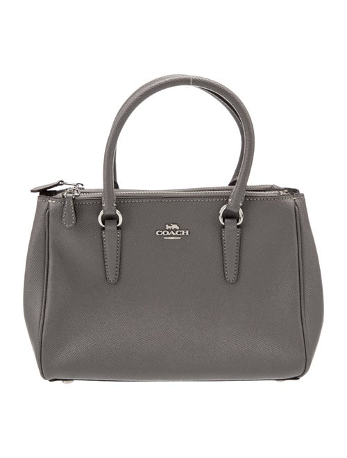 Coach Leather Top Handle Bag