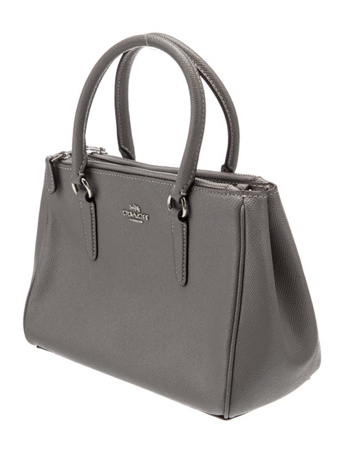 Coach Leather Top Handle Bag