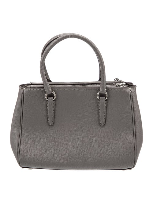 Coach Leather Top Handle Bag