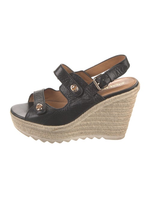 Coach Leather Espadrilles