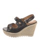 Coach Leather Espadrilles