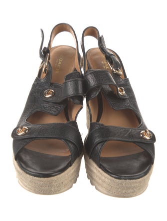 Coach Leather Espadrilles