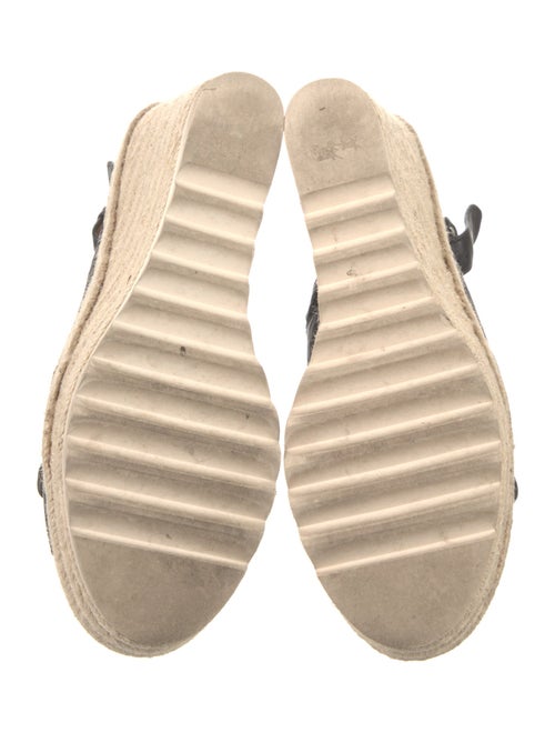Coach Leather Espadrilles