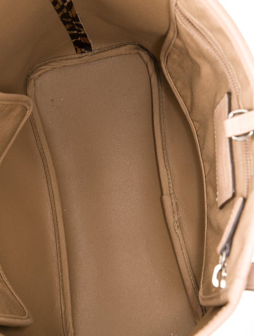 Coach Saffiano Leather Top Handle Bag