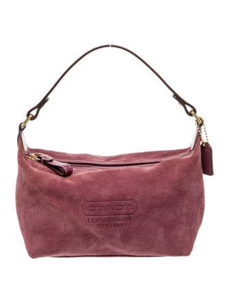 Coach Leather Top Handle Bag