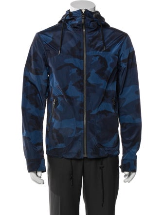 Coach Camouflage Print Windbreaker