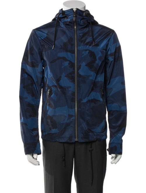 Coach Camouflage Print Windbreaker