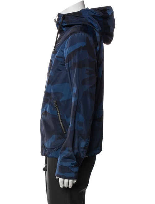 Coach Camouflage Print Windbreaker