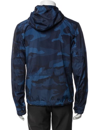 Coach Camouflage Print Windbreaker