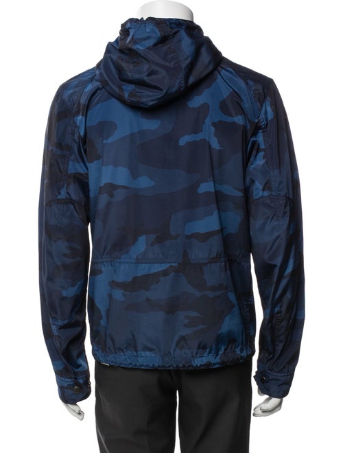 Coach Camouflage Print Windbreaker