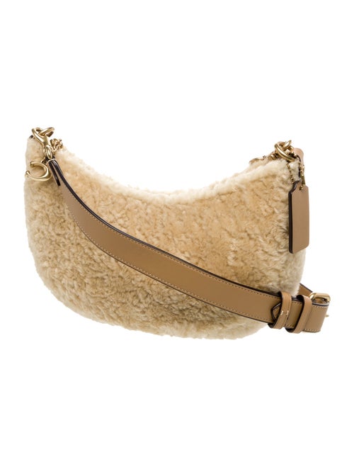 Coach Shearling Crossbody Bag