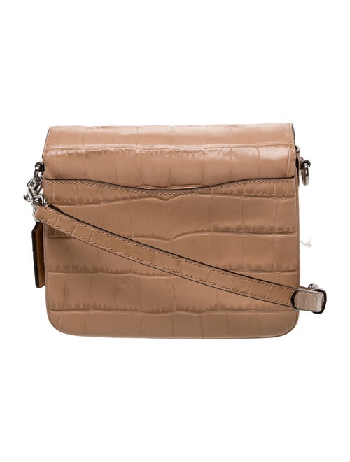 Coach Embossed Leather Crossbody Bag