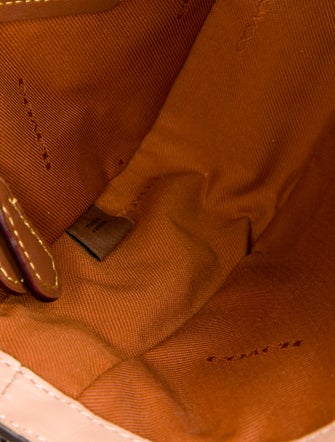 Coach Embossed Leather Crossbody Bag