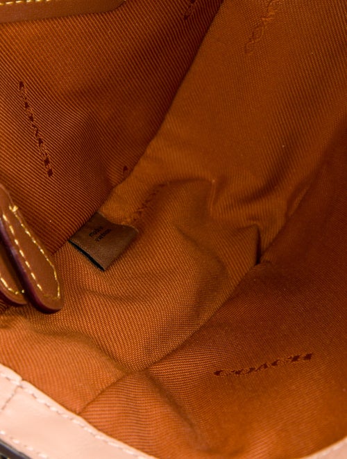 Coach Embossed Leather Crossbody Bag