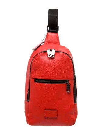 Coach Leather Backpack