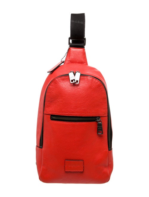 Coach Leather Backpack